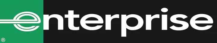 Enterprise logo with a green "e" on the left and "enterprise" in white on a black background.